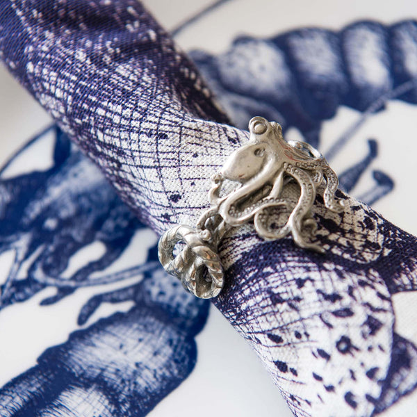 Octopus sale napkin rings