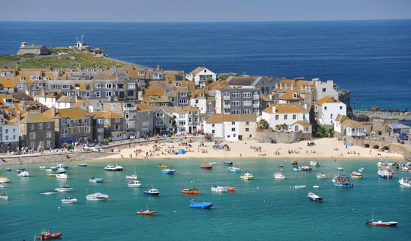 Harbour Image of St Ives in Summer