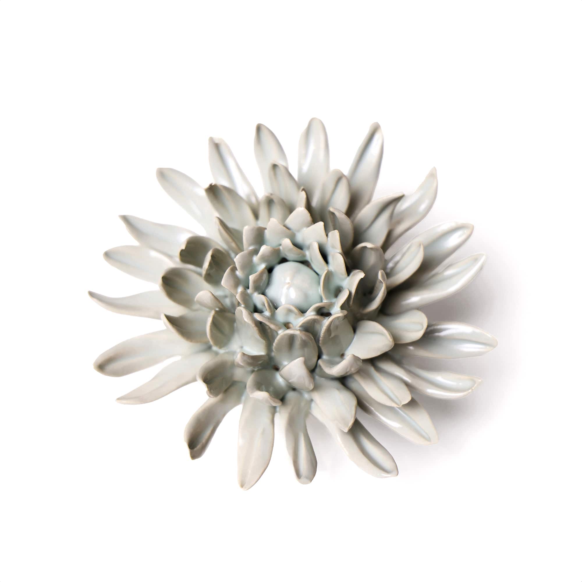 Mint Ceramic Flower