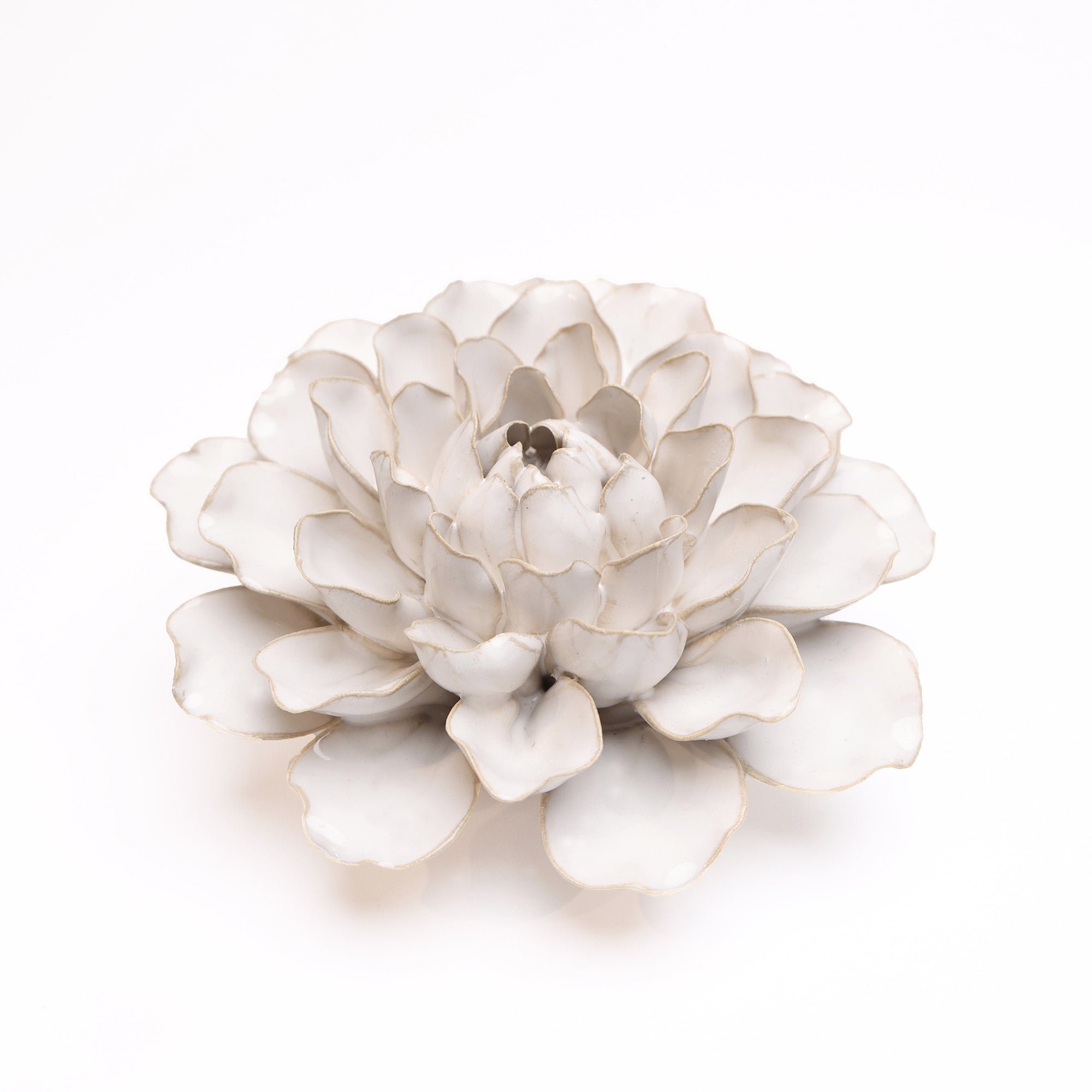 White Ceramic Flower