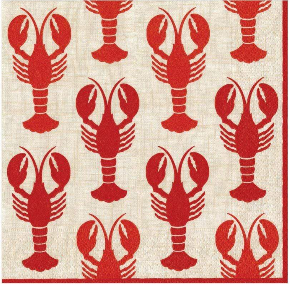 Lobster Paper Cocktail Napkins
