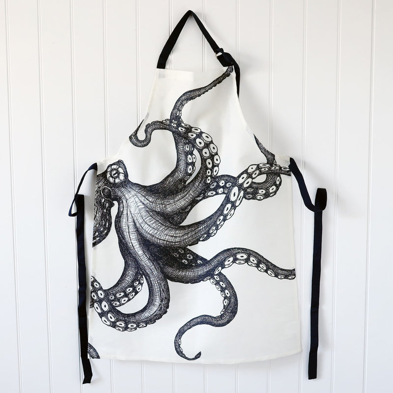 Octopus Apron & Tea Towel Gift Set
