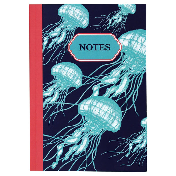 Jellyfish Notebook -Accessories- Cream Cornwall