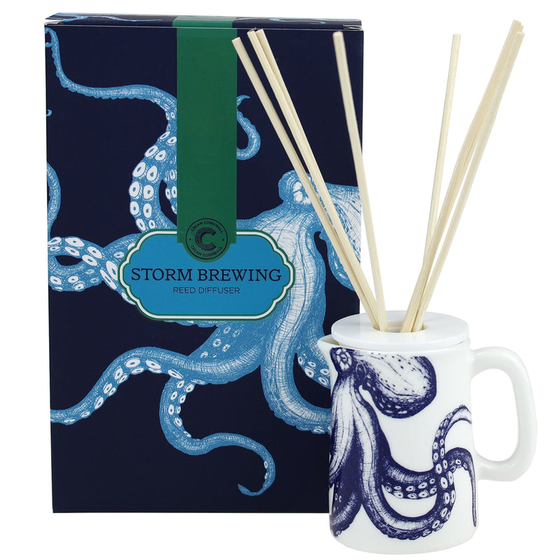 Storm Brewing Reed Diffuser -Accessories- Cream Cornwall