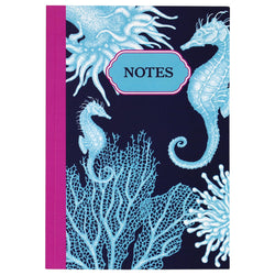 Seahorse Notebook -Accessories- Cream Cornwall
