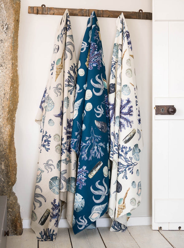 Rockpool Linen/Cotton Fabric - Off white