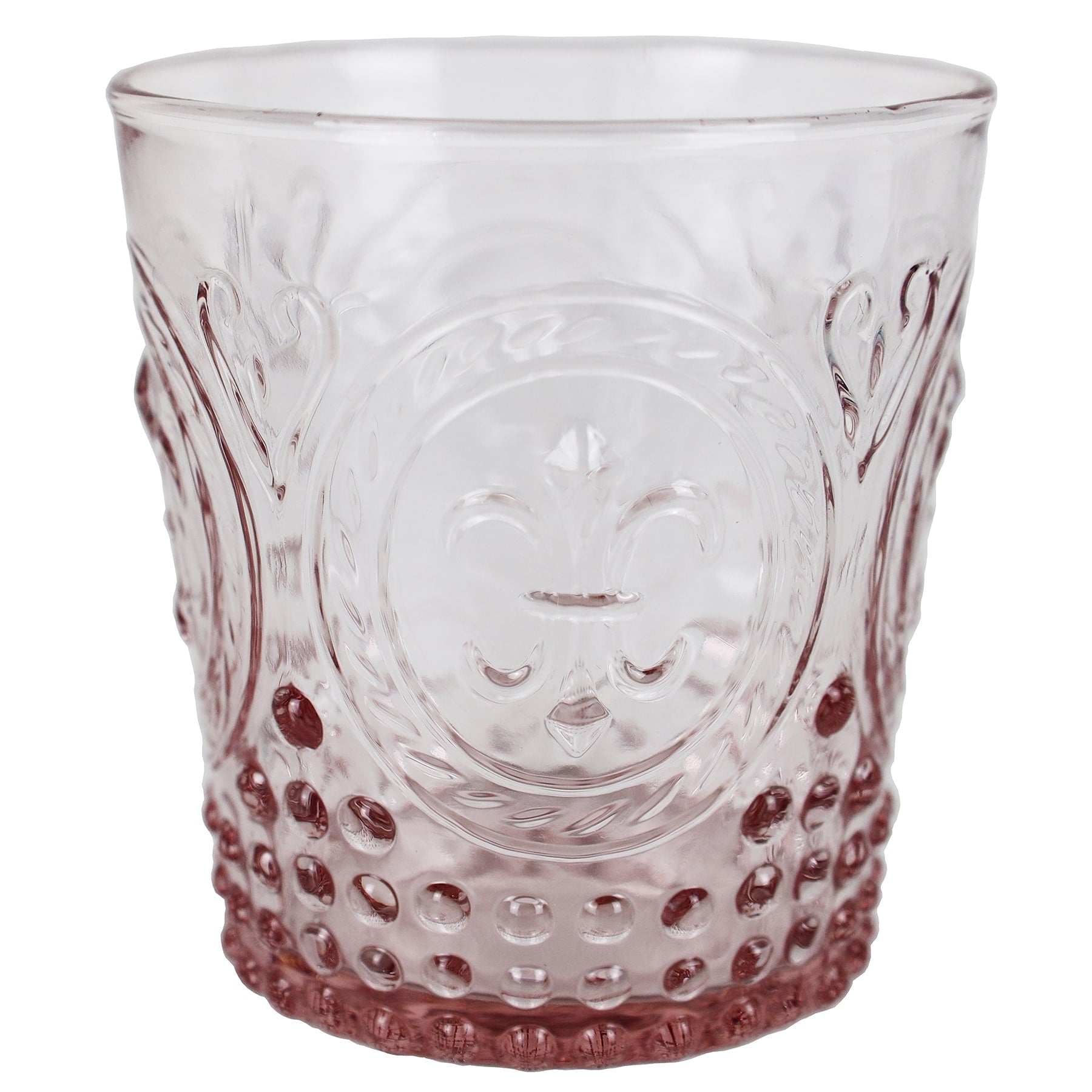 Set of 4 Fleur de Lys High Ball Glasses