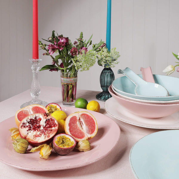 Luxury Ceramic Blush Pink Serving Plate
