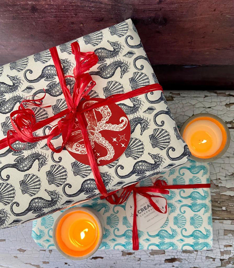 Gift Tag -Luxury Gift Tag- Cream Cornwall