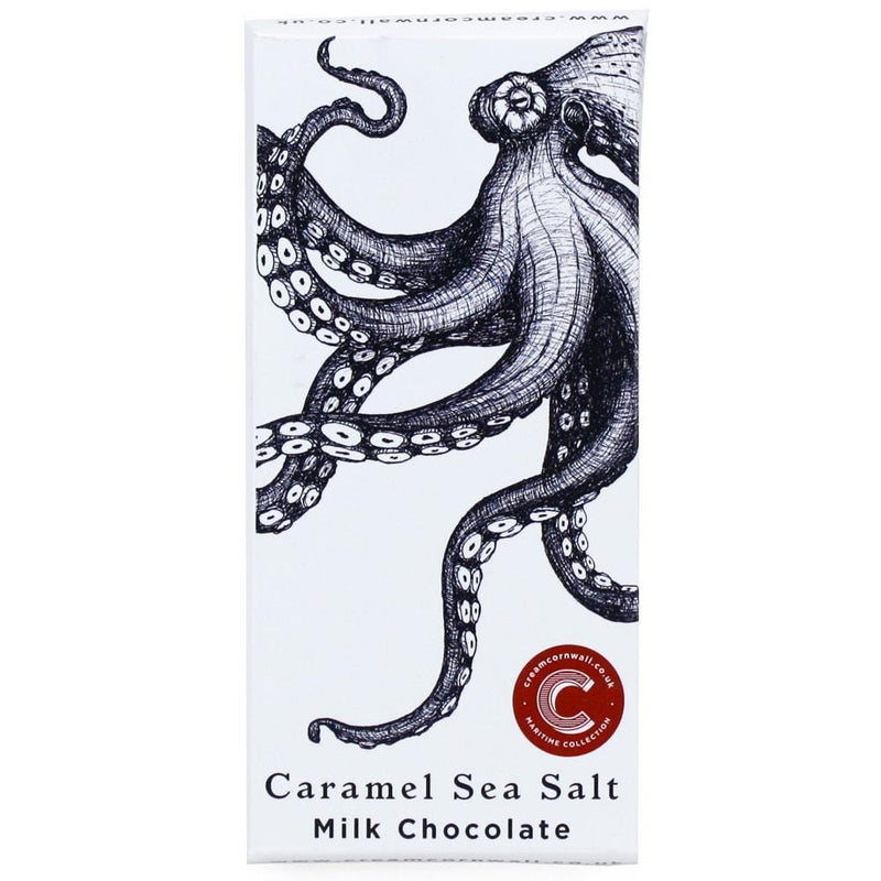 Octopus Milk Chocolate - Caramel Sea Salt -Kitchen & Dining- Cream Cornwall