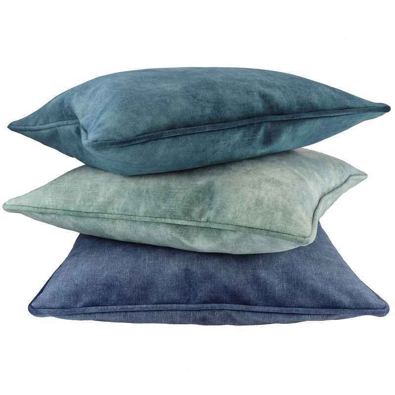 Sea Glass Velvet Cushion Cover - Small Square -Homeware- Cream Cornwall