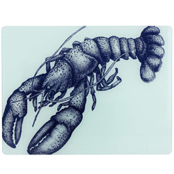 Lobster Glass Worktop Saver -Kitchen & Dining- Cream Cornwall