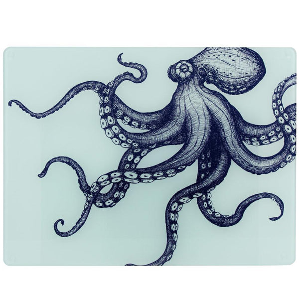 Octopus Glass Worktop Saver -Kitchen & Dining- Cream Cornwall